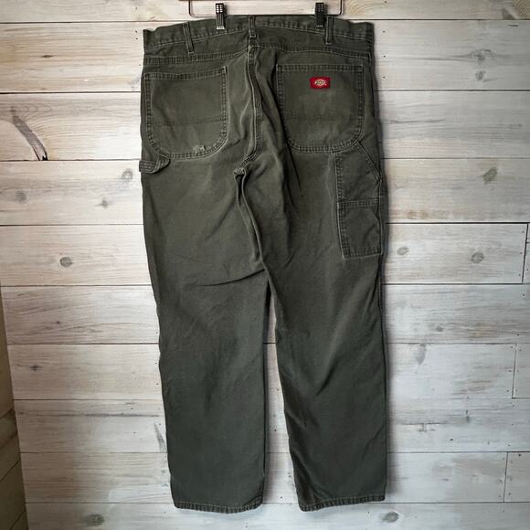 Gray Green 36 x 34 Dickies Work Pants - Picture 7 of 13